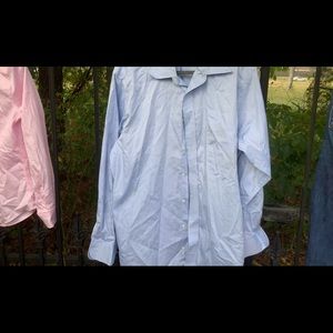 Eagle shirt maker  blue dress shirt